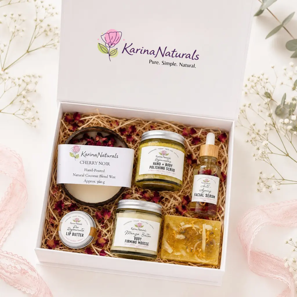 Ultimate Self-Care Gift Box handmade natural by Karina Naturals