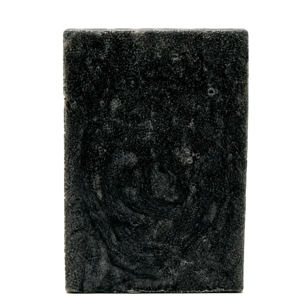 Karina Naturals handmade Midnight Grove Cleanse Bar with Tea Tree, Peppermint, and Sweet Orange essential oils.