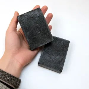 Karina Naturals handmade Midnight Grove Cleanse Bar with Tea Tree, Peppermint, and Sweet Orange essential oils.